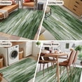 thumbnail image 6 of Rectangle Area Rug 4x6ft, Abstract Minimalist Green Texture Non-Shedding Washable Area Rug, Farmhouse Gradient Art Non Slip Low-Profile Rugs for Living Room, Bedroom Dining Room, 6 of 9