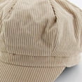 thumbnail image 2 of CoCopeaunts Corduroy Anise Newsboy Cap Vintage Literary Women Octagonal Cap Spring Autumn Leisure Hat Accessories Beret, 2 of 7