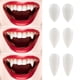 thumbnail image 1 of 3 pares de dientes falsos de Halloween, colmillos de vampiro, dientes de Cosplay, accesorios de fiesta, colmillos falsos de Halloween, 1 of 7