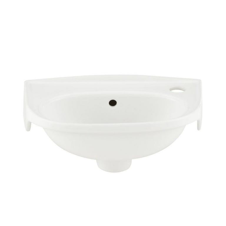 Barclay Tina Wall-Hung Lavatory with 1 Hole on Right