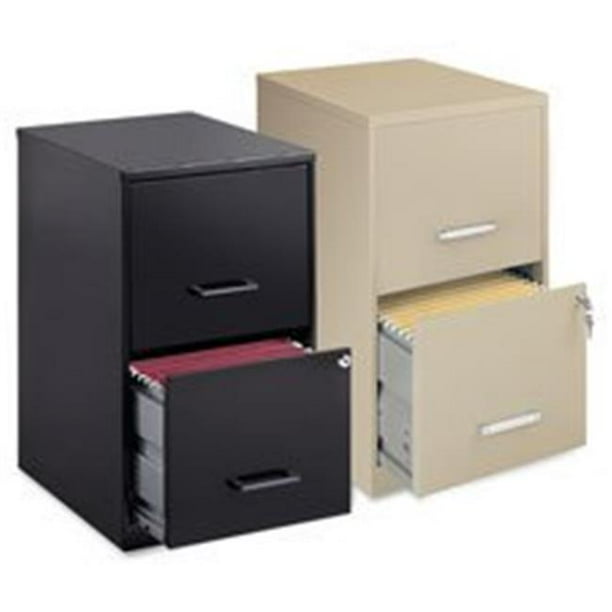 Steel File Cabinet 44 2 Drawer 44 14 25 In X 18 In X 24 5 In 44 Putty Walmart Com Walmart Com