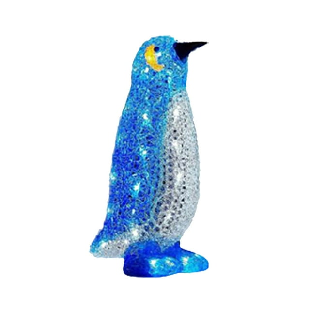 Yatbbeixxx Garden LED Lights Christmas Lighting Garden Christmas Penguin (1 PC) Star Light Fixture Chain Sunset Lamp Desk Lamps for Bedrooms Rice Lights Three Head Light Fixture Desk Lamp Smart Light