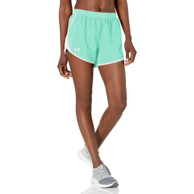 Shorts para correr Under Armour Fly by 2.0 para mujer verde 3XL