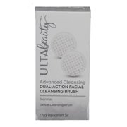 Ulta Beauty Dual Action Advanced Facial Cleansing Replacement Brushes Set of 2 - 002