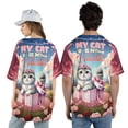 thumbnail image 5 of My Cat is My Valentine Cute Scottish Fold in Gift Box All Over Print 3D Baseball Shirt Cat Lover Kitten Owner Gifts Softball Sport - 3006, 5 of 6