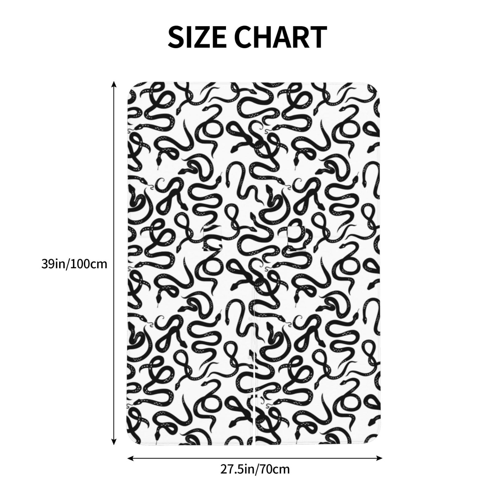 Naloa Hand Drawn Snake Baby Car Seat Cover, Breathable Baby Carrier Cover, Multiuse Baby Carrier Cover & Nursing Breastfeeding Cover
