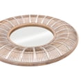 thumbnail image 5 of Toto Mirror Antique Brown Wall Decor, Modern Style, Hangs vertically only, Rattan, Decor Mirrors, 5 of 6