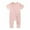 Pink, variant on Odeerbi Toddler Romper Baby Boys Girls Clothes Newborn Summer Bodysuit Short Sleeve Zipper One-piece Romper Jumpsuit Blue