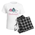 thumbnail image 4 of CafePress - Bridesmaid Wedding Owls Women's Light Pajamas - Women's Short Sleeve Print T-Shirt and Pants Light Cotton Pajama Set, 4 of 7