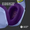 thumbnail image 5 of Logitech G733 LIGHTSPEED Wireless Gaming Headset with suspension headband, LIGHTSYNC RGB, Blue VO!CE mic technology and PRO-G audio drivers, Lilac, 5 of 13