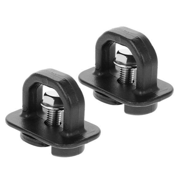 KAKOWELY truck bed hooks 2pcs Truck Bed Hooks Universal Cargo Tie Down Anchors Heavy Duty Tie Down Anchors Tow Hook Support Bracket Locking Trailer Hitch Pin for Pickup Trucks
