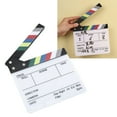 thumbnail image 1 of Tablero De Aplausos De Película, Claqueta De Director, Sujeción Sencilla, Limpieza Fácil Para Editar, 1 of 7