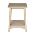 thumbnail image 3 of International Concepts Solid Wood Bomby Tall Unfinished End Table, 3 of 7