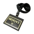 thumbnail image 2 of Fendi Fendace Black Leather Card Case Wallet Lanyard, 2 of 5