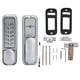 thumbnail image 1 of Cerradura codificada de puerta sin llave, cerradura de puerta mecánica impermeable, aleación de zinc para hotel, oficina, estudio, almacén, 1 of 14