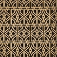 thumbnail image 1 of Ahgly Company Machine Washable Indoor Square Transitional Metallic Gold Area Rugs, 5' Square, 1 of 7