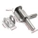 thumbnail image 2 of unique Slide Bolt Latch Stainless Steel Security Guard Door Latch -Pack of 5, 2 of 2
