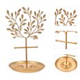 thumbnail image 4 of Jewelry Showing Stand Earring Necklace Iron Storage Rack Jewelry Organizer, 4 of 8