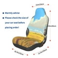 thumbnail image 2 of Lsque Funny Countryside Donkey Pattern Car Seat Covers for Front Seats , Waterproof Seat Covers for Cars, Sporty Front Seat Covers,Car Seat Cover Protector Front Seats, 2 of 5