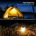 thumbnail image 2 of Jinsinto Rechargeable Camping Lantern [2 Pack], Rechargeable LED Camping Lamp - 3000K Warm White Light, 2 of 4