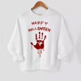 thumbnail image 4 of Wyzesi Chandails Longs pour Femmes Cardigan Mode Décontractée Manches Longues Col Rond Chandails Imprimés Chandail Sans Capuche Chandails de Noël pour Filles Petits Chandails Longueur Midi, 4 of 5