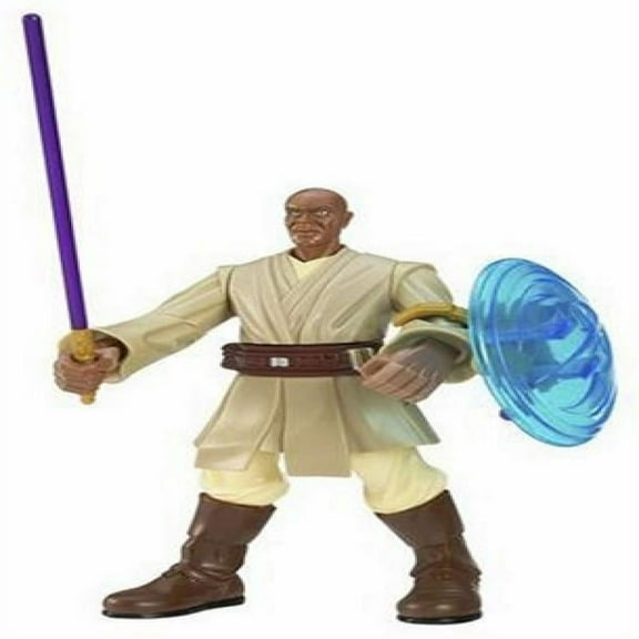 Star Wars 7" Force Battler Episode III Revenge of theSith: Mace Windu Action Figure