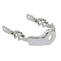 bike Spring Fork Cage Twisted Extended Crown Chrome.bicycle parts