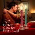 thumbnail image 5 of Leor & Lair Christmas Taper Candles - 12 Pack - 10" Red, Green & White Candlesticks for Christmas Decoration, 5 of 5