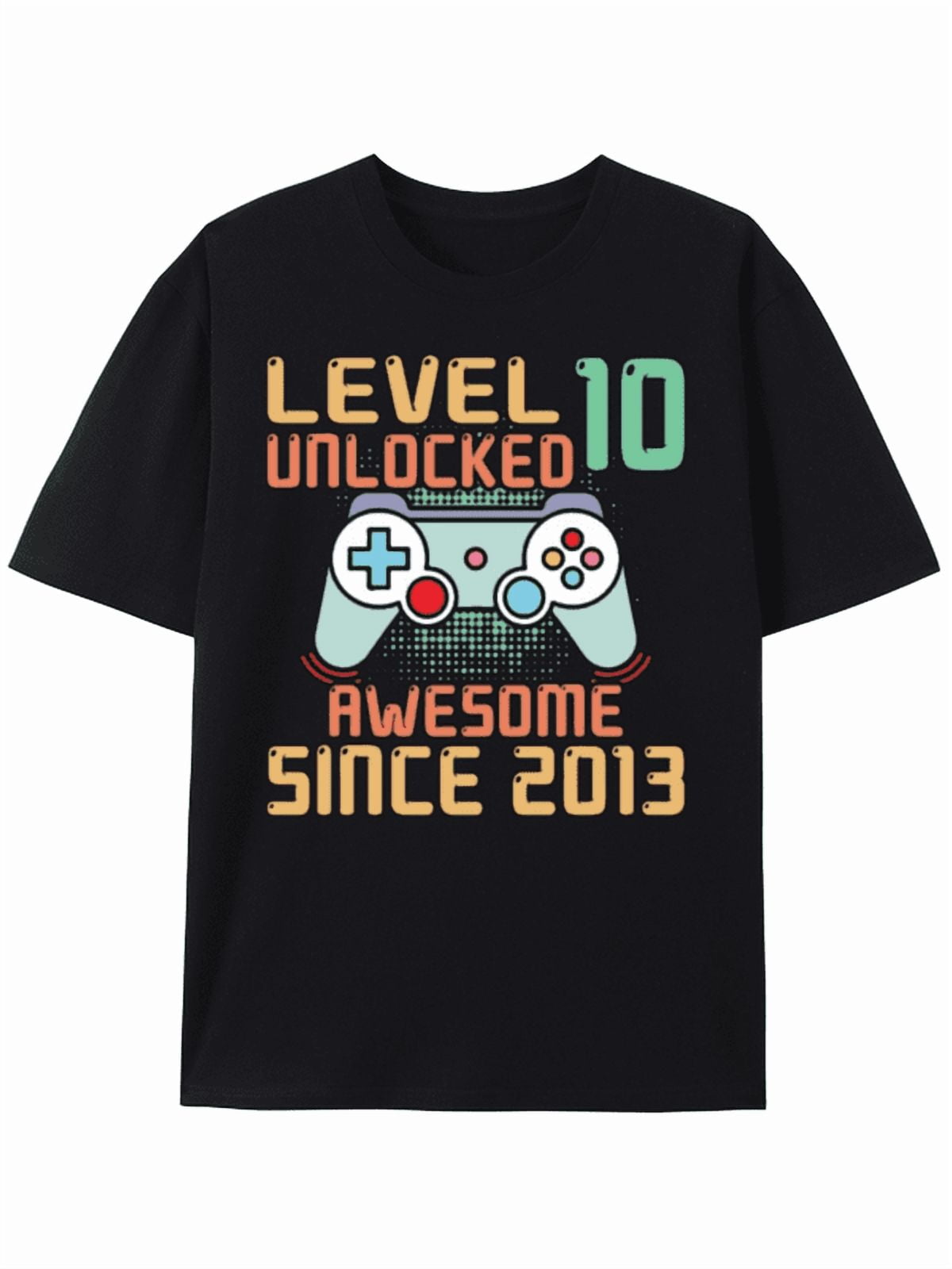 Gamer Birthday Shirt Level Up Video Game 6th Birthday Youth Kids T
