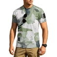 thumbnail image 3 of Men's Quick Dry Camo T Shirts Athletic Running Gym Workout Short Sleeve Tee Shirts for Men, 3 of 7