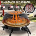 thumbnail image 2 of Parrilla eléctrica vertical ROVSUN de 1600 W, acero inoxidable, roja, 2 of 9