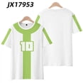 thumbnail image 2 of Disfraz de Ben 10 para hombre, camiseta fina de poliéster, suave, de ocio, de alta calidad, disfraz de Cosplay, 2 of 5