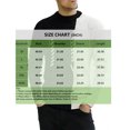 thumbnail image 3 of Men's Mock Turtleneck Sweater Color Block Ribbed Knit Thermal Pullover for Fall and Winter Casual Wear, Ideal for Christmas Parties,Coffee,XL, 3 of 6