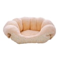thumbnail image 3 of Sofá cama para gatos Cama para mascotas Cama suave para cachorros para dormir Casas cálidas para cachorros en invierno Animal de compañía Amarillo, 3 of 8