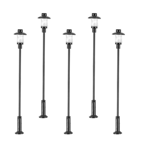 

BESTONZON 5pcs Sand Table Yard Lights DIY Street Light Models Construction Sand Table Material