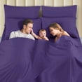 thumbnail image 3 of LBRO2M Bed Sheets Set, 1800 Series Soft Microfiber 16 Inches Deep Pocket 6 Piece Sheet Set, 3 of 6