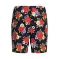 thumbnail image 2 of Lsque Red Rose Flower Mens Sleep Pajama Shorts,Short Pajama Pants, Cotton Ultra-Soft Knit-3X-Large, 2 of 9