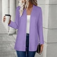 thumbnail image 5 of Hilenly Open Front Cardigan for Women Long Sleeve Lightweight Cardigan Sweaters, 5 of 10
