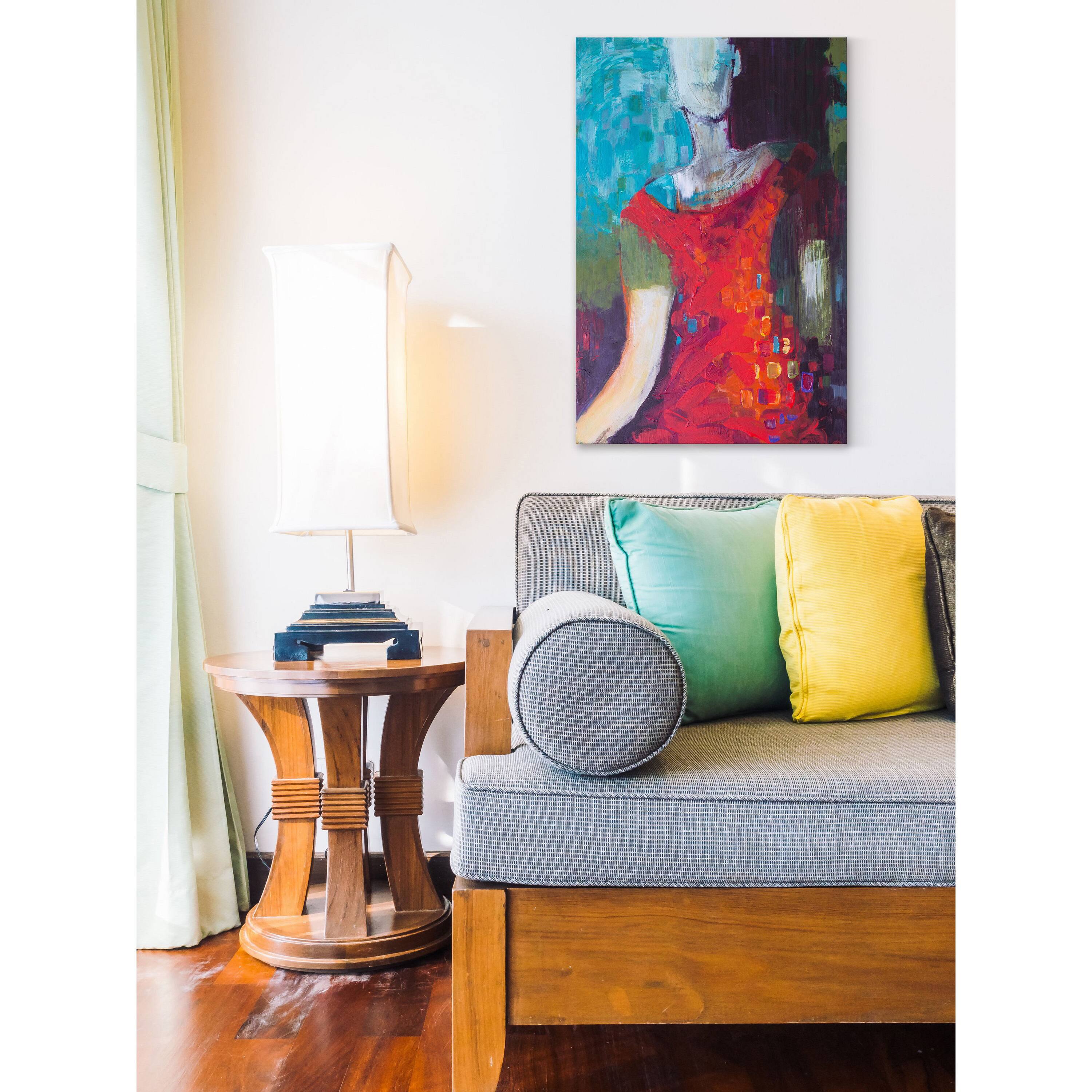 "Expecting You" Painting Print on Wrapped Canvas