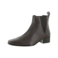 thumbnail image 3 of Journee Collection Womens Brooklee Leather Square Toe Booties, 3 of 5