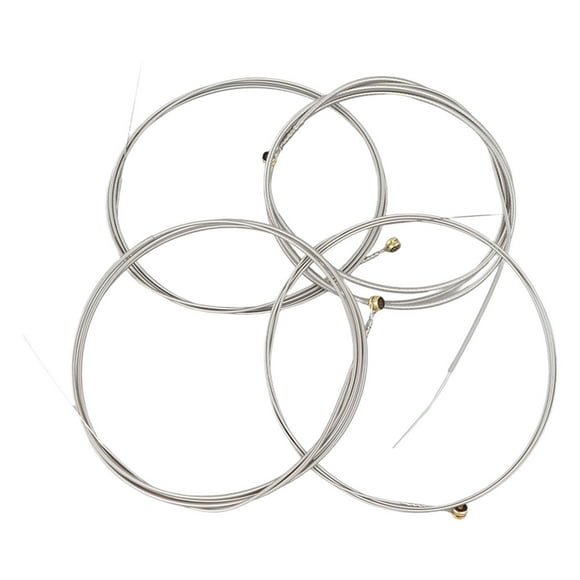 Bass String Accessory,4Pcs Electric Bass String Instrument String String Bass String Breakthrough Technology