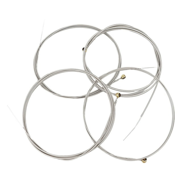 Corde de Basse Électrique, 4pcs Corde de Basse Électrique Corde d'Instrument Corde de Basse Accessoire Durabilité Éprouvée