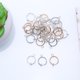 thumbnail image 5 of 60 piezas de accesorios para hacer aretes, tornillos de elevación sin orificio, clip para oreja, para tienda, dorado, plateado brillante., 5 of 5