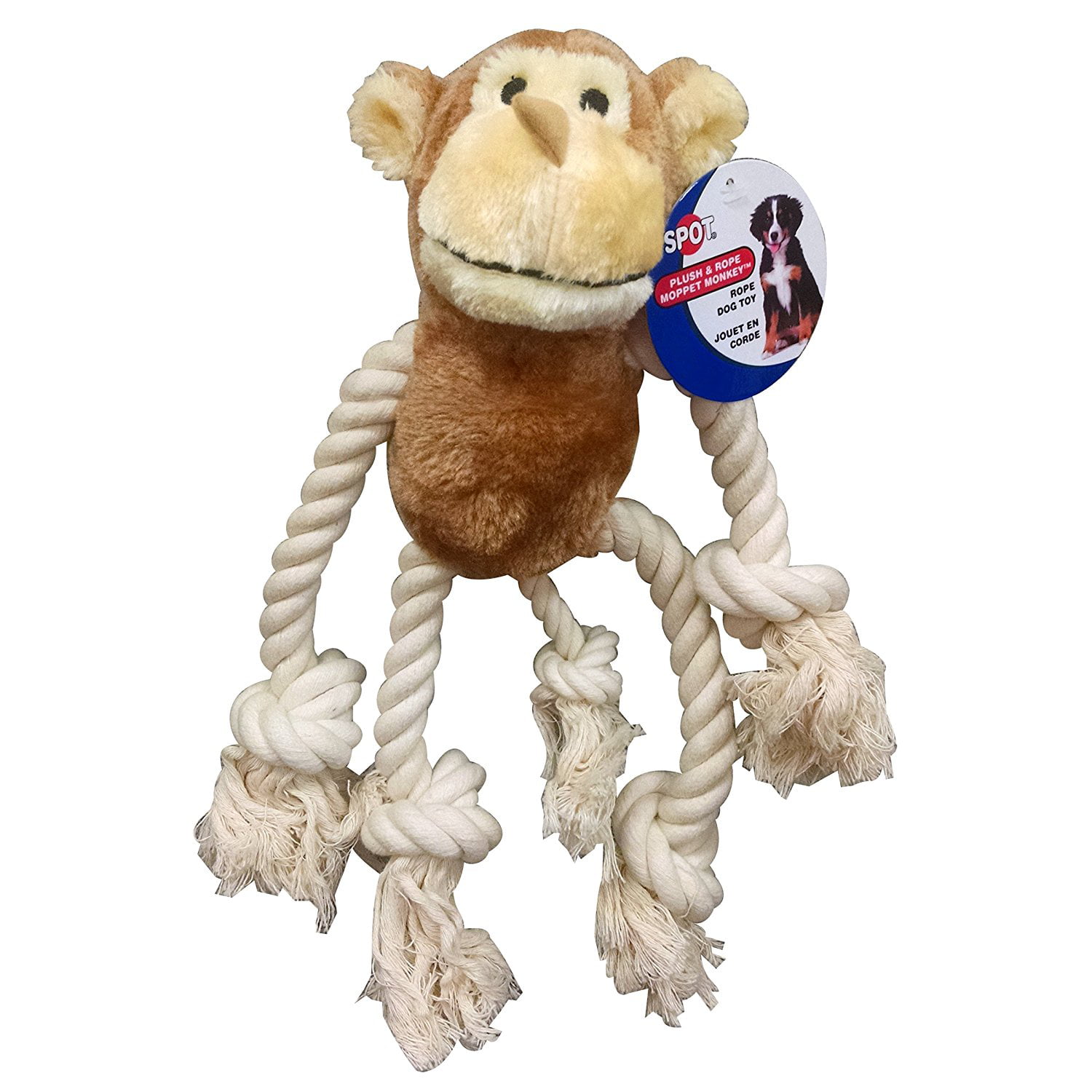 Chomper Cord O'Roy Wobble Dog Toy, Lion