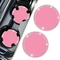 thumbnail image 2 of 2 Pack Universal Auto Anti Slip Cup Holder Insert Coaster, Car Cup Holder Coaster, 2 of 4