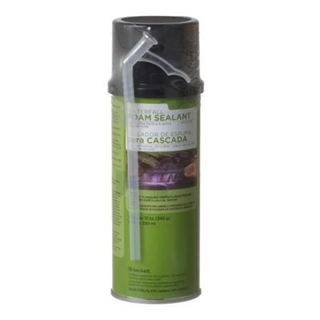 Beckett Waterfall Foam Sealant - Black 12 oz
