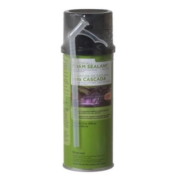 Beckett 7209210 Waterfall Foam Sealant, Black