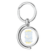 thumbnail image 1 of Pulpo la vida marina el patron de colores Rotating keychain Metal Keyring Holder, 1 of 2