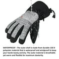 thumbnail image 2 of Alpine Swiss Mens Waterproof Gauntlet Snow Ski Gloves Winter Sport Snowboarding Windproof Warm 3M Thinsulate, 2 of 7