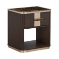 thumbnail image 3 of West Kensington 1-Drawer Nightstand - Medium Espresso, 3 of 10